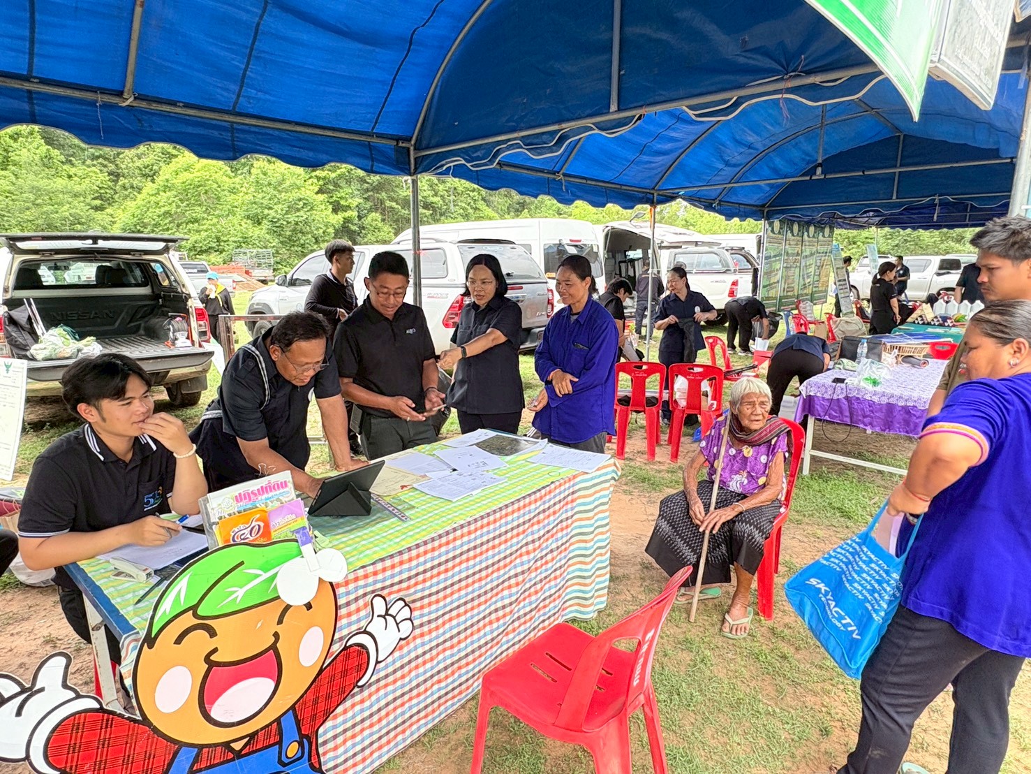 title - ส.ป.ก.ยโสธร ร่วมจัดงานและปฏิบัติงานออกหน่วยให้บริการโครงการ คลินิกเกษตรเคลื่อนที่ในพระราชานุเคราะห์ ฯ ครั้งที่ 3 ประจำปีงบประมาณ พ.ศ. 2569